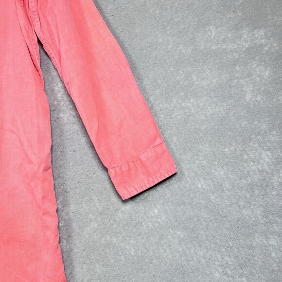 Nic+Zoe Dress Womens Small Pink Summer Day Tunic Shirt Midi Dress Long Sleeves - Picture 4 of 11